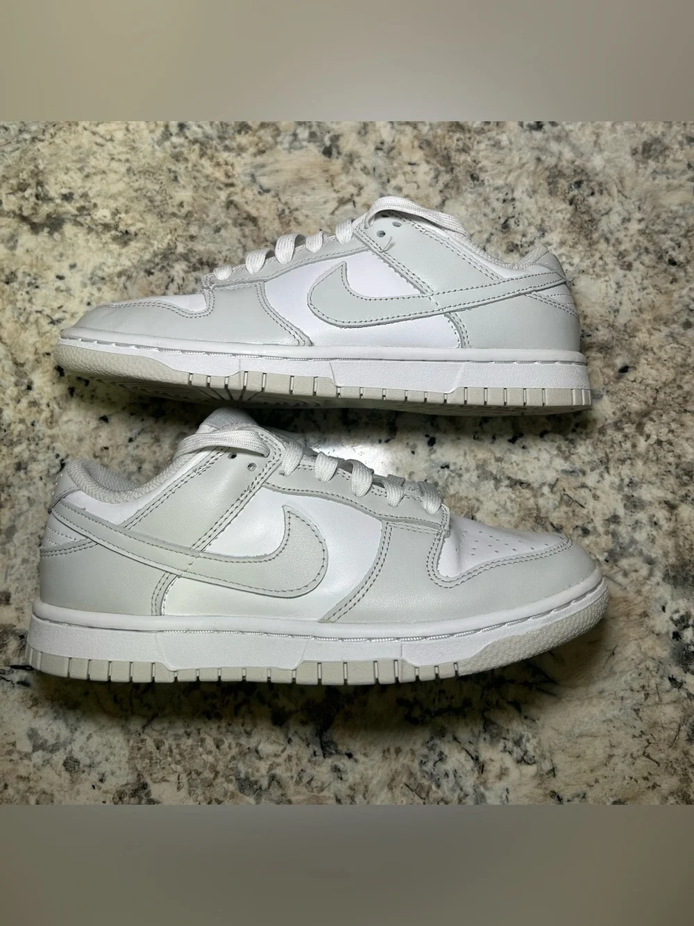 Nike Dunk Low Photon Dust Women’s Size 6 White Grey Sneakers